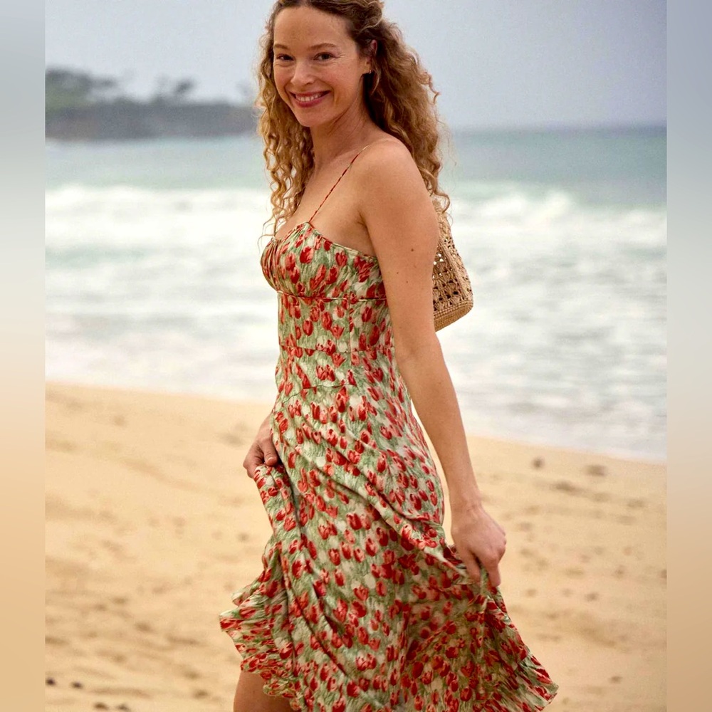 Dôen Rosaria tulip field dress 🌷